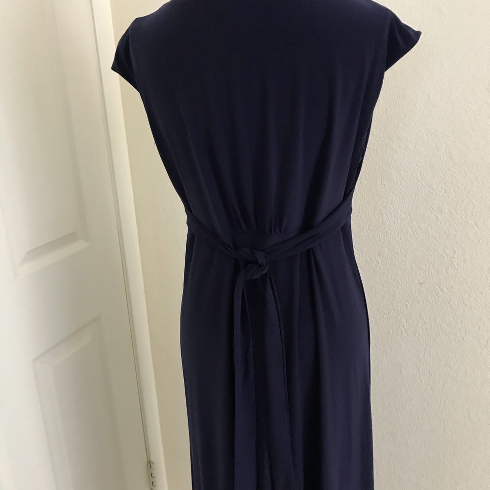 Navy blue dress